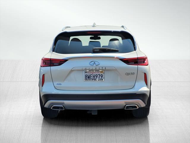 used 2021 INFINITI QX50 car, priced at $30,900