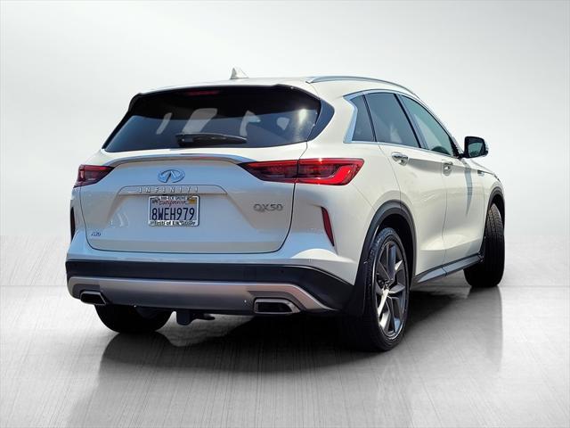 used 2021 INFINITI QX50 car, priced at $30,900