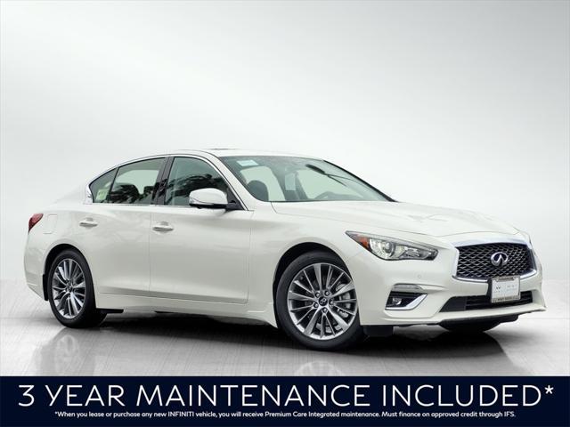 new 2024 INFINITI Q50 car, priced at $45,585