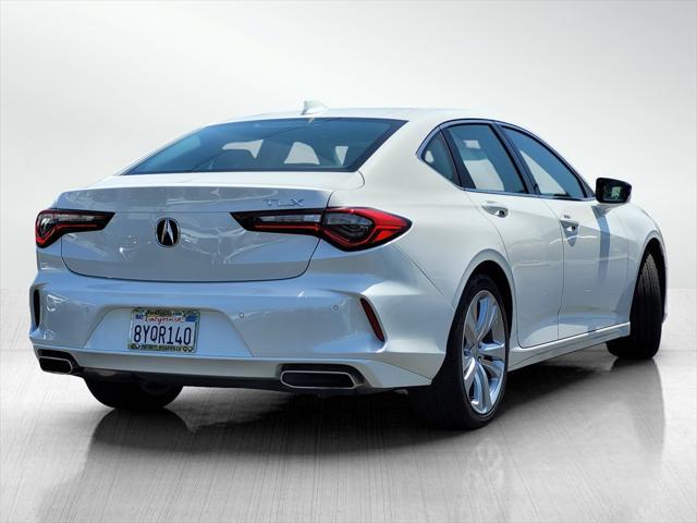 used 2021 Acura TLX car, priced at $31,200