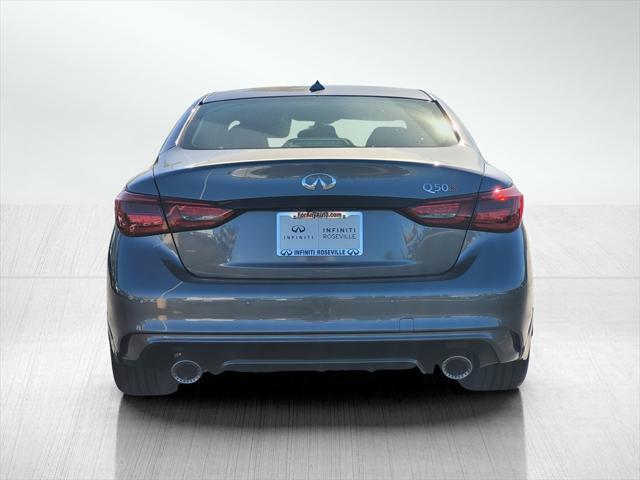 new 2024 INFINITI Q50 car, priced at $60,115