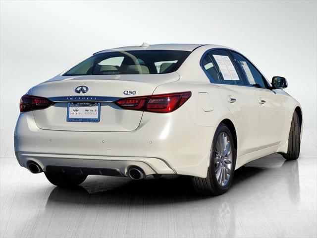 used 2024 INFINITI Q50 car, priced at $35,900