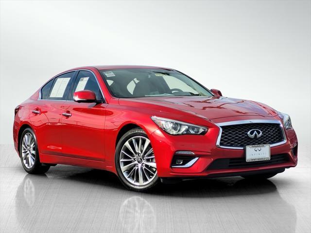 used 2022 INFINITI Q50 car, priced at $29,900