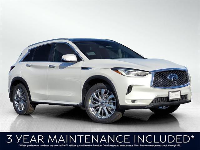 new 2025 INFINITI QX50 car, priced at $50,170