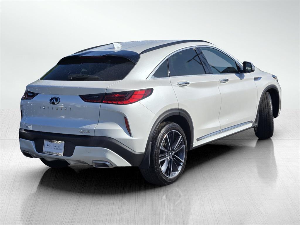new 2025 INFINITI QX55 car, priced at $50,275