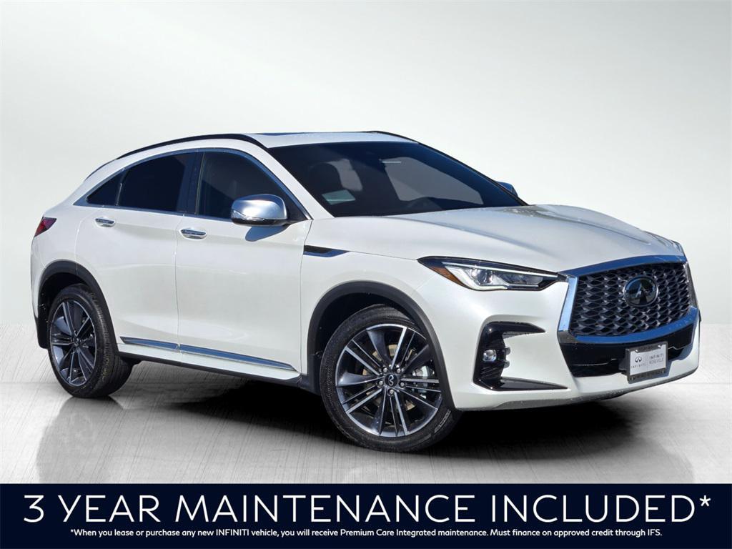 new 2025 INFINITI QX55 car, priced at $50,275