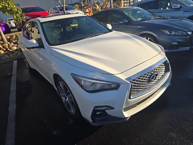 used 2021 INFINITI Q50 car, priced at $29,900