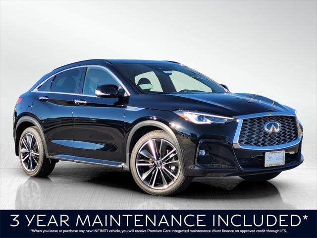 new 2025 INFINITI QX55 car, priced at $52,085