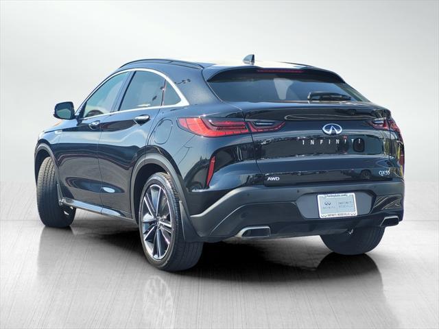 used 2022 INFINITI QX55 car, priced at $33,900