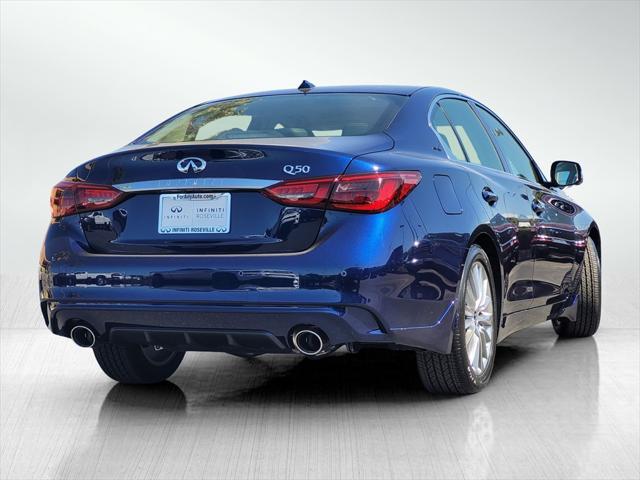 new 2024 INFINITI Q50 car, priced at $45,585