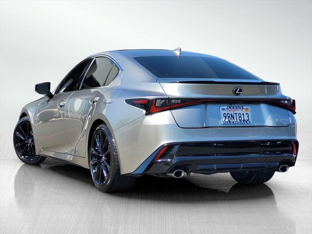 used 2022 Lexus IS 350 car, priced at $43,900