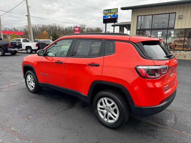 used 2018 Jeep Compass car, priced at $14,777