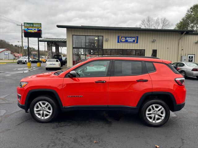 used 2018 Jeep Compass car, priced at $14,777