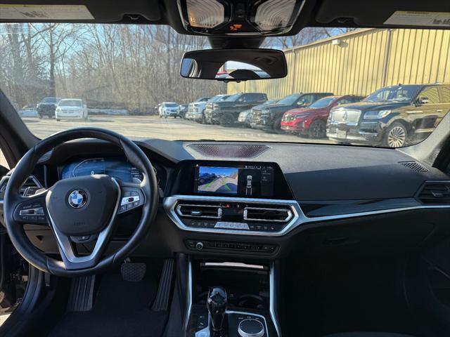 used 2021 BMW 330 car, priced at $27,900