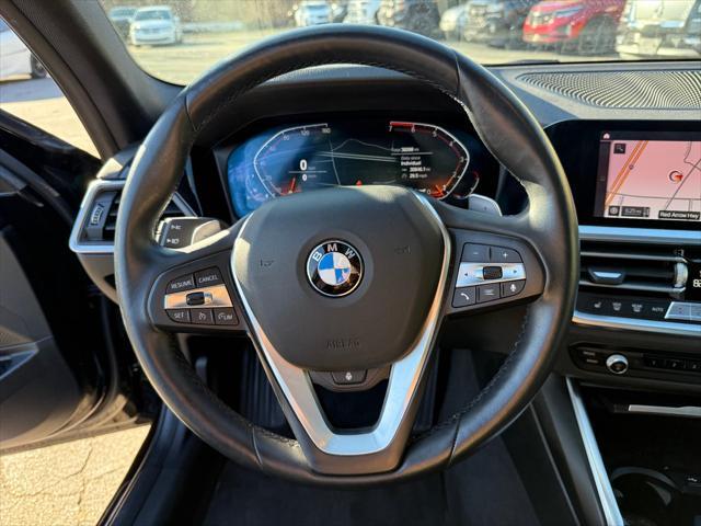 used 2021 BMW 330 car, priced at $27,900