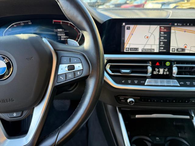 used 2021 BMW 330 car, priced at $27,900