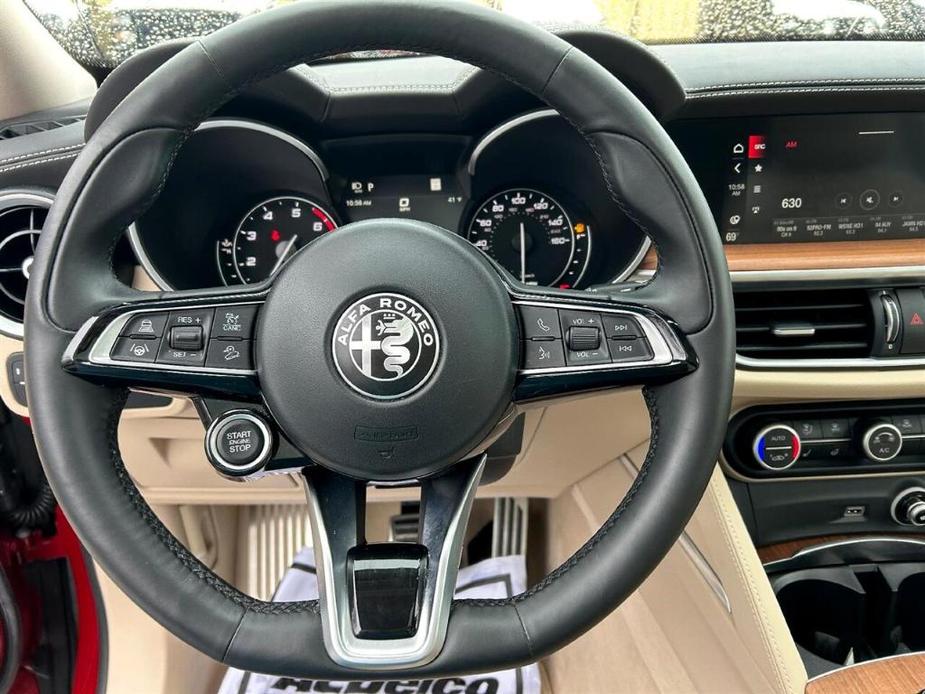 used 2021 Alfa Romeo Stelvio car, priced at $29,900