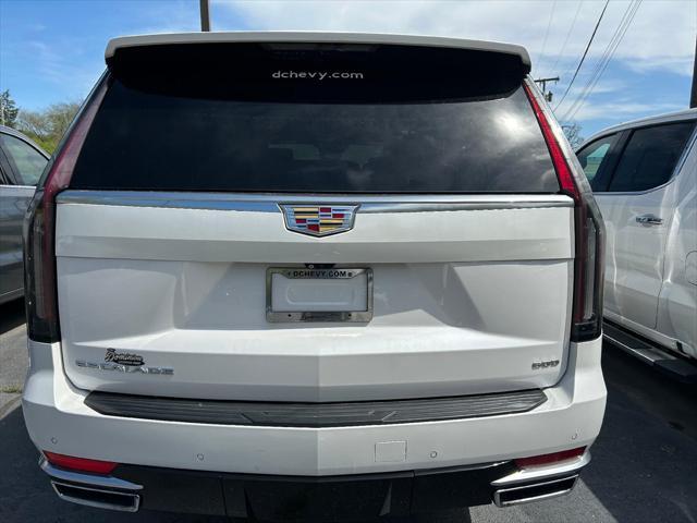 used 2021 Cadillac Escalade ESV car, priced at $79,900