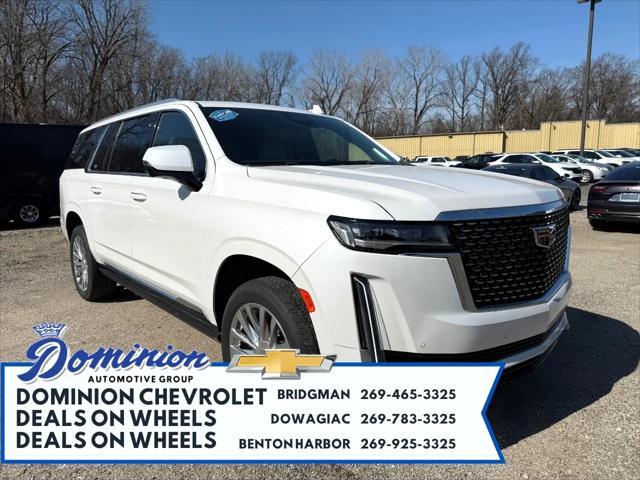 used 2021 Cadillac Escalade ESV car, priced at $79,900
