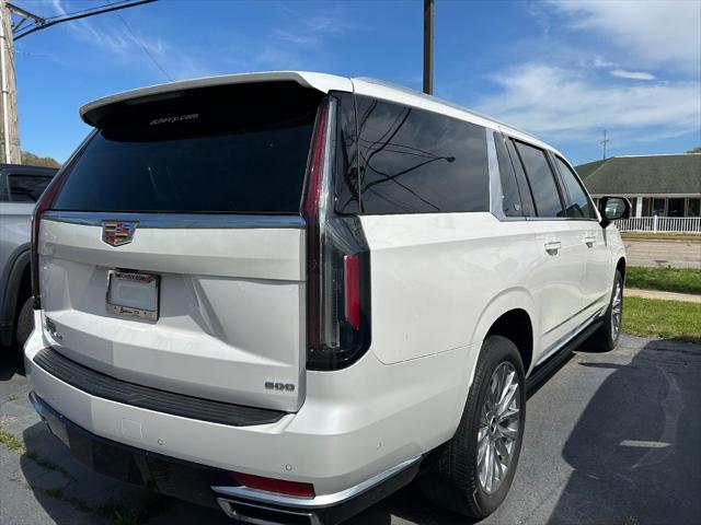 used 2021 Cadillac Escalade ESV car, priced at $79,900