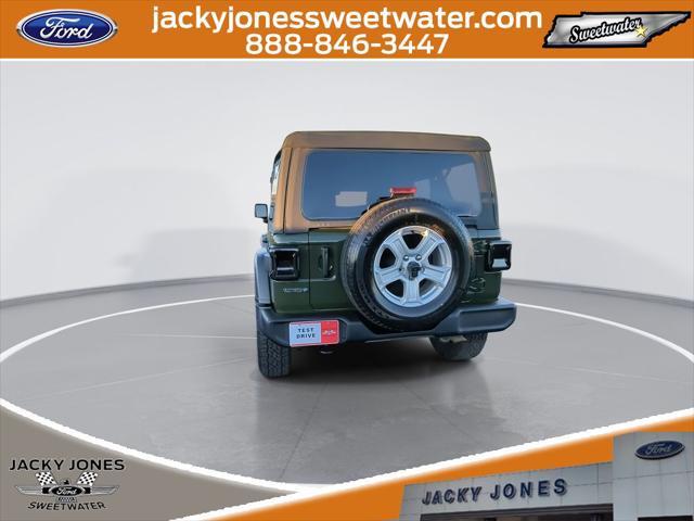 used 2022 Jeep Wrangler Unlimited car, priced at $31,395