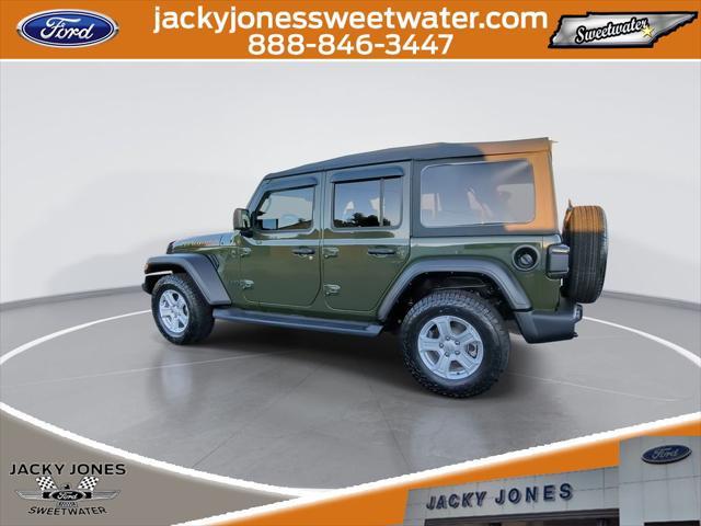 used 2022 Jeep Wrangler Unlimited car, priced at $31,395