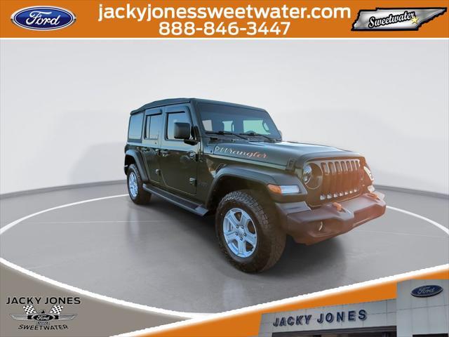 used 2022 Jeep Wrangler Unlimited car, priced at $31,395