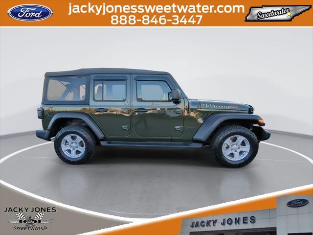 used 2022 Jeep Wrangler Unlimited car, priced at $31,395