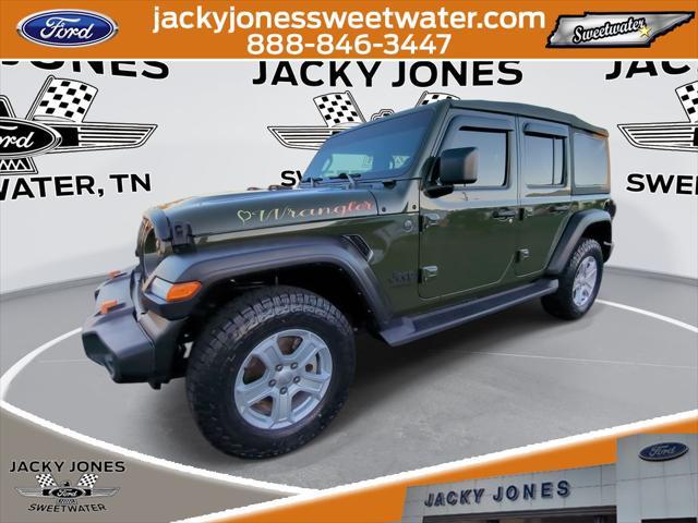 used 2022 Jeep Wrangler Unlimited car, priced at $31,444