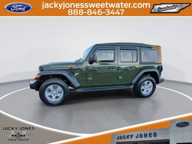 used 2022 Jeep Wrangler Unlimited car, priced at $31,395