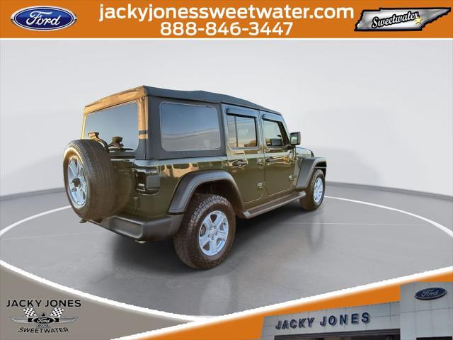 used 2022 Jeep Wrangler Unlimited car, priced at $31,395