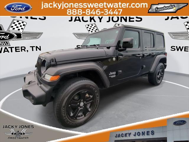 used 2021 Jeep Wrangler Unlimited car, priced at $31,884