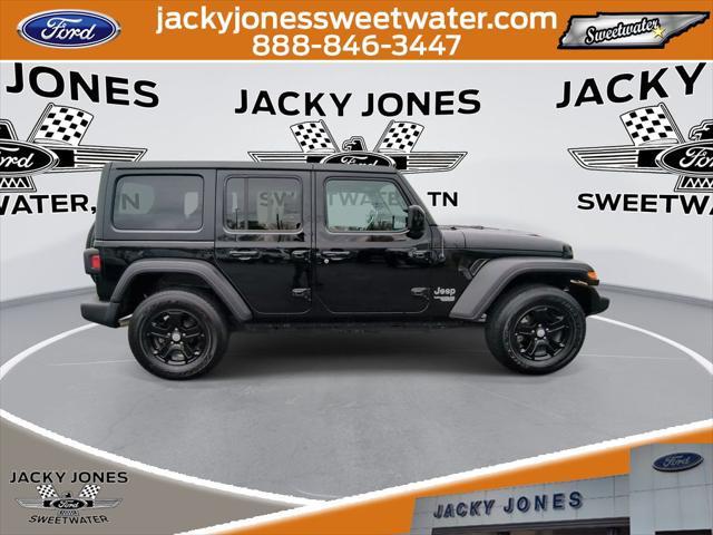 used 2021 Jeep Wrangler Unlimited car, priced at $31,495