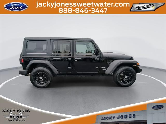 used 2021 Jeep Wrangler Unlimited car, priced at $30,995