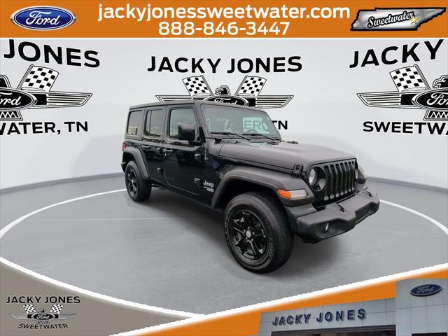 used 2021 Jeep Wrangler Unlimited car, priced at $31,495