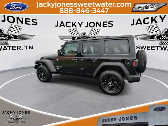 used 2021 Jeep Wrangler Unlimited car, priced at $31,495