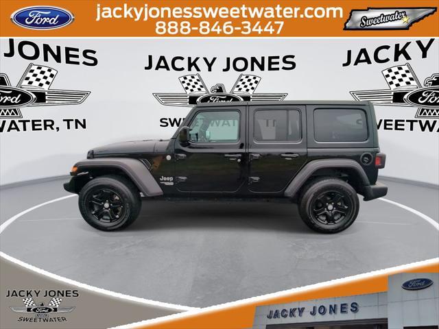 used 2021 Jeep Wrangler Unlimited car, priced at $31,495