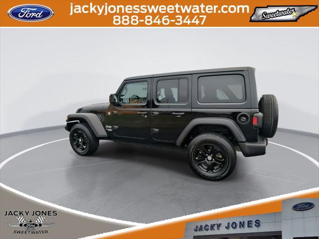 used 2021 Jeep Wrangler Unlimited car, priced at $30,995