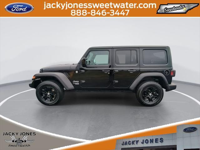 used 2021 Jeep Wrangler Unlimited car, priced at $30,995