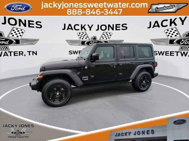 used 2021 Jeep Wrangler Unlimited car, priced at $31,495