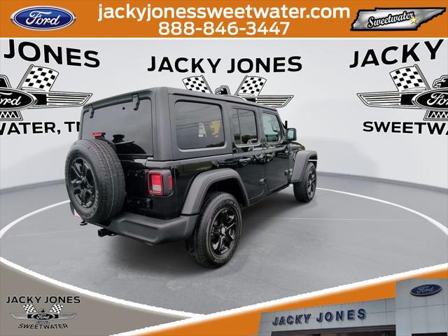 used 2021 Jeep Wrangler Unlimited car, priced at $31,495