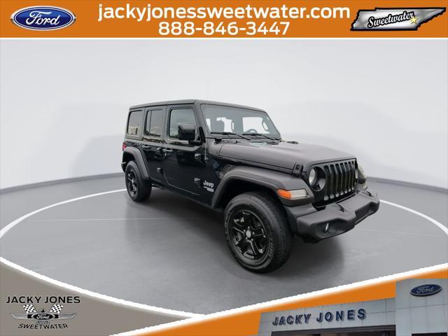 used 2021 Jeep Wrangler Unlimited car, priced at $30,995