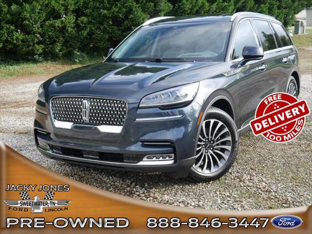 used 2021 Lincoln Aviator car, priced at $43,883