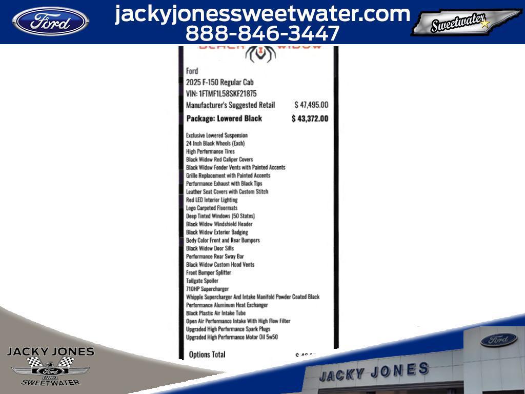 new 2025 Ford F-150 car, priced at $82,867