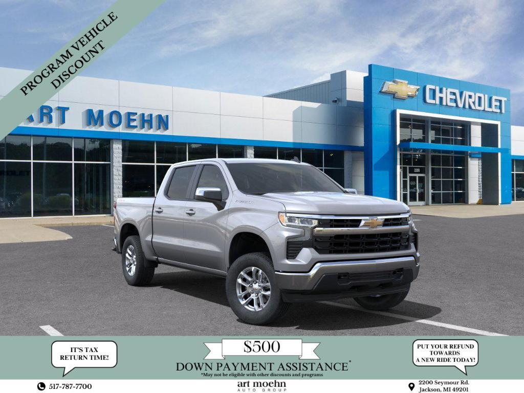 new 2025 Chevrolet Silverado 1500 car, priced at $41,812