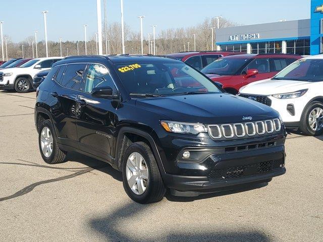 used 2022 Jeep Compass car, priced at $21,905