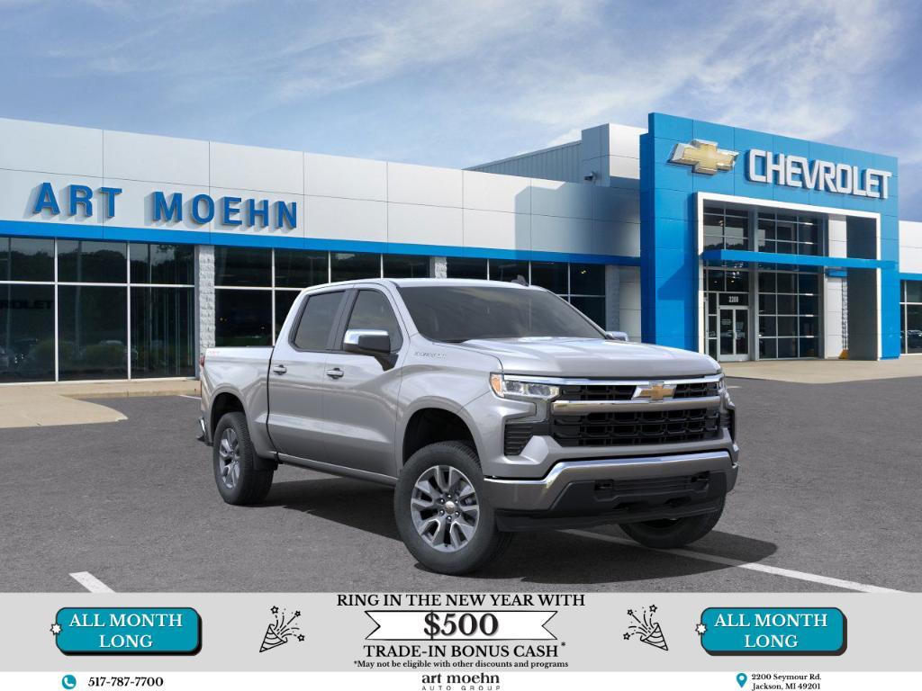 new 2025 Chevrolet Silverado 1500 car, priced at $45,511