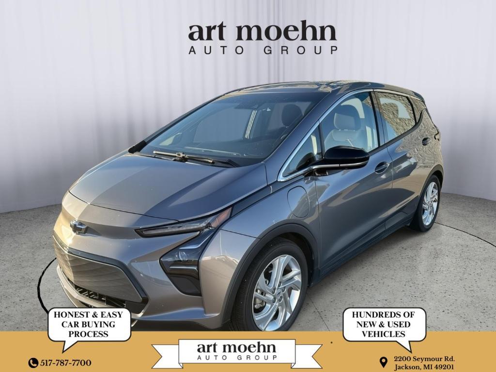 used 2023 Chevrolet Bolt EV car, priced at $17,439