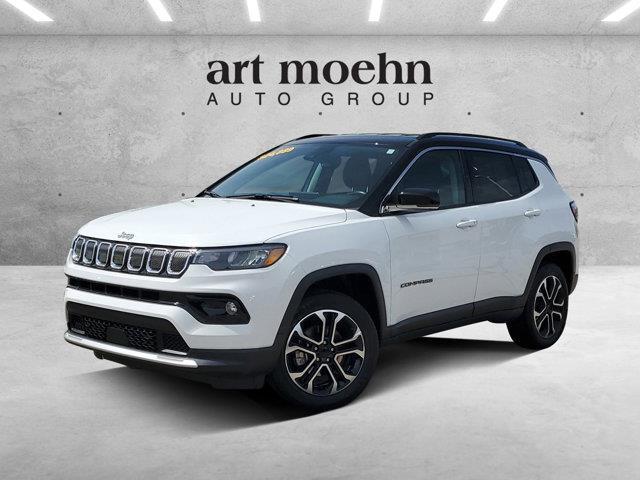 used 2022 Jeep Compass car, priced at $23,589
