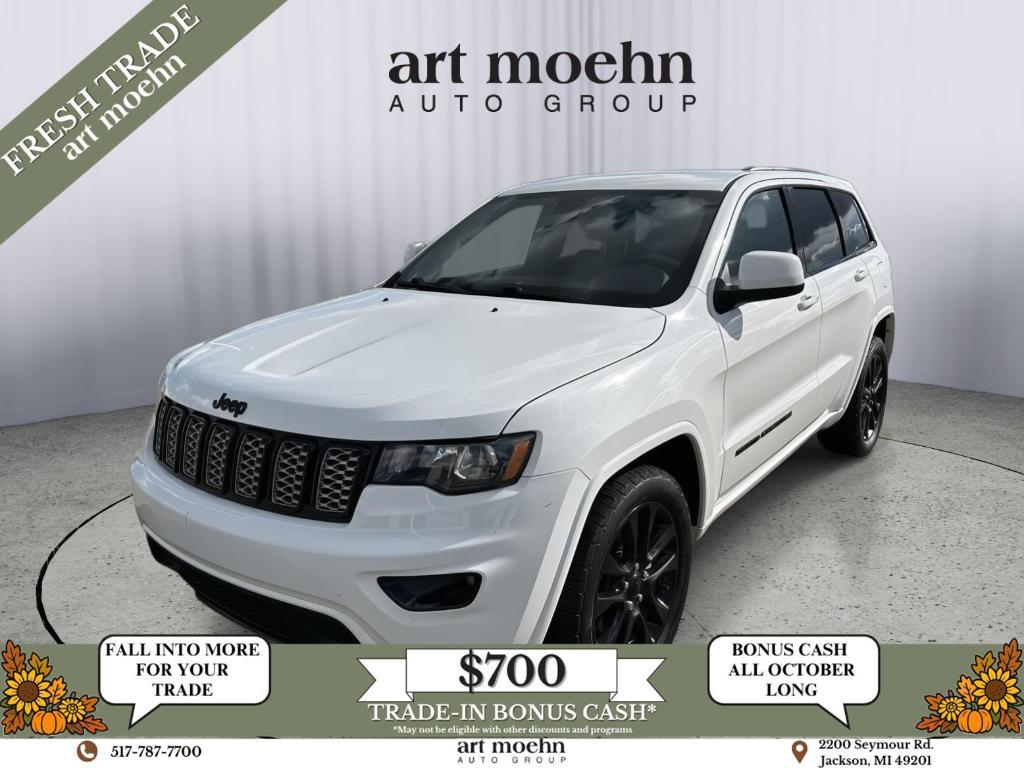 used 2018 Jeep Grand Cherokee car, priced at $14,956